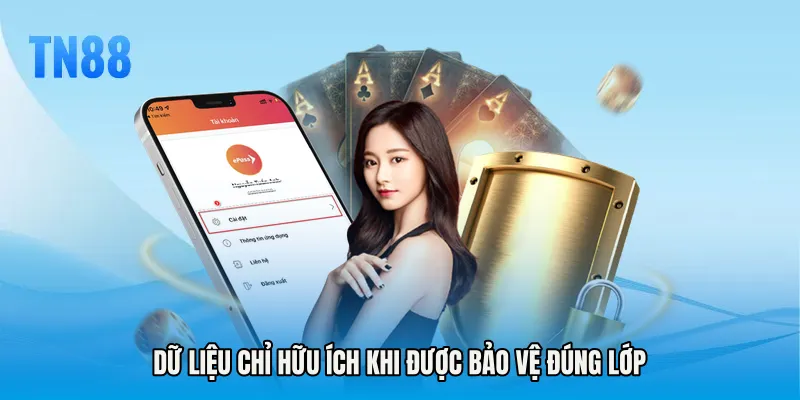 Dữ liệu chỉ hữu ích khi được bảo vệ đúng lớp