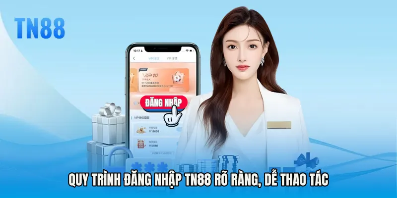 Quy trình Đăng nhập TN88 rõ ràng, dễ thao tác